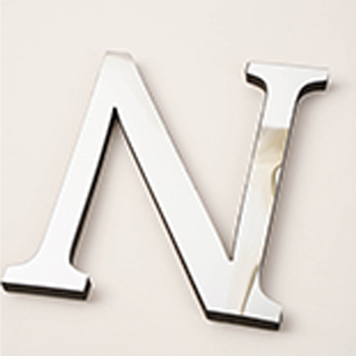 Acrylic Mirror Letter EVA English Alphabet Decorative Creative Wall Sticker Advertising Letter Home Decoration