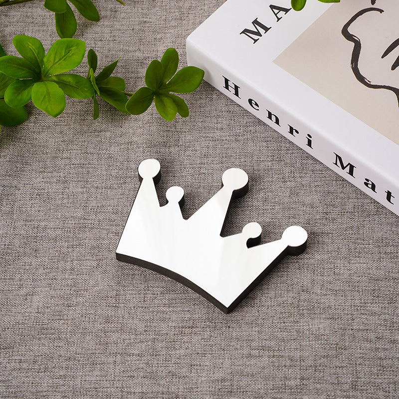 Acrylic Mirror Letter EVA English Alphabet Decorative Creative Wall Sticker Advertising Letter Home Decoration