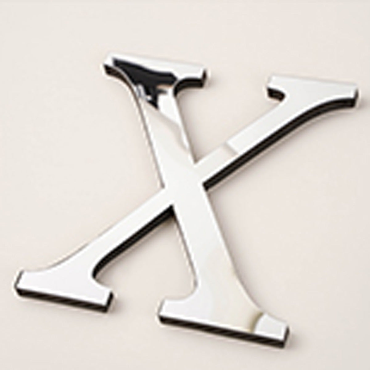 Acrylic Mirror Letter EVA English Alphabet Decorative Creative Wall Sticker Advertising Letter Home Decoration