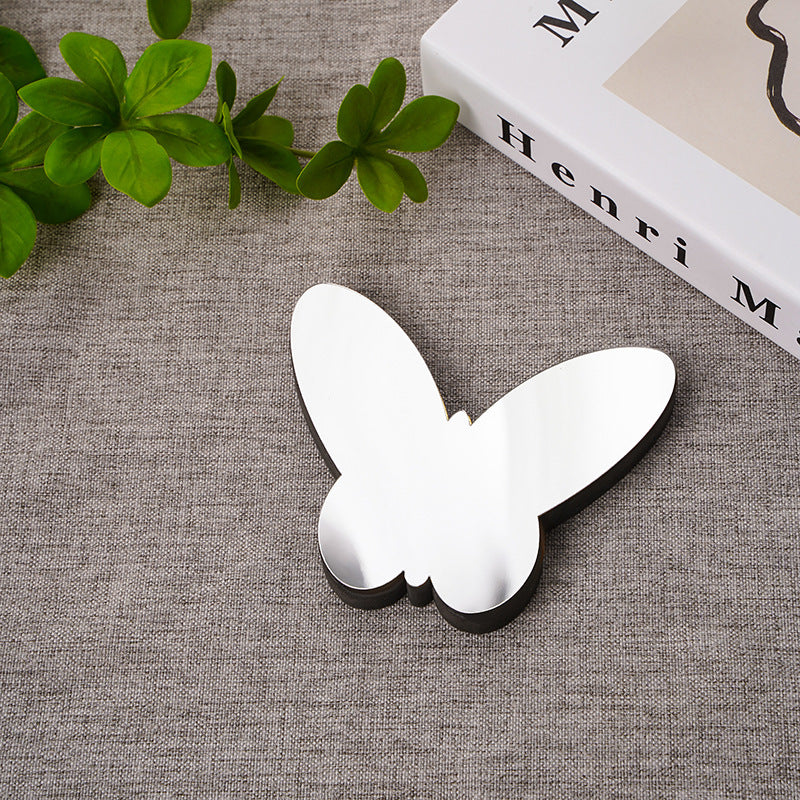 Acrylic Mirror Letter EVA English Alphabet Decorative Creative Wall Sticker Advertising Letter Home Decoration