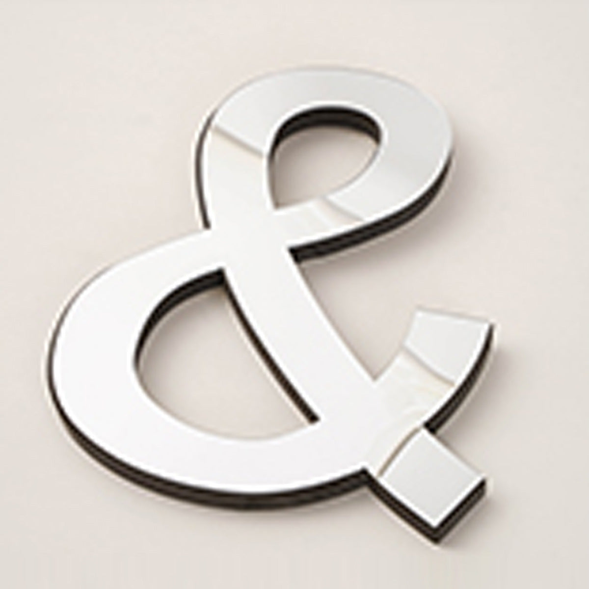 Acrylic Mirror Letter EVA English Alphabet Decorative Creative Wall Sticker Advertising Letter Home Decoration