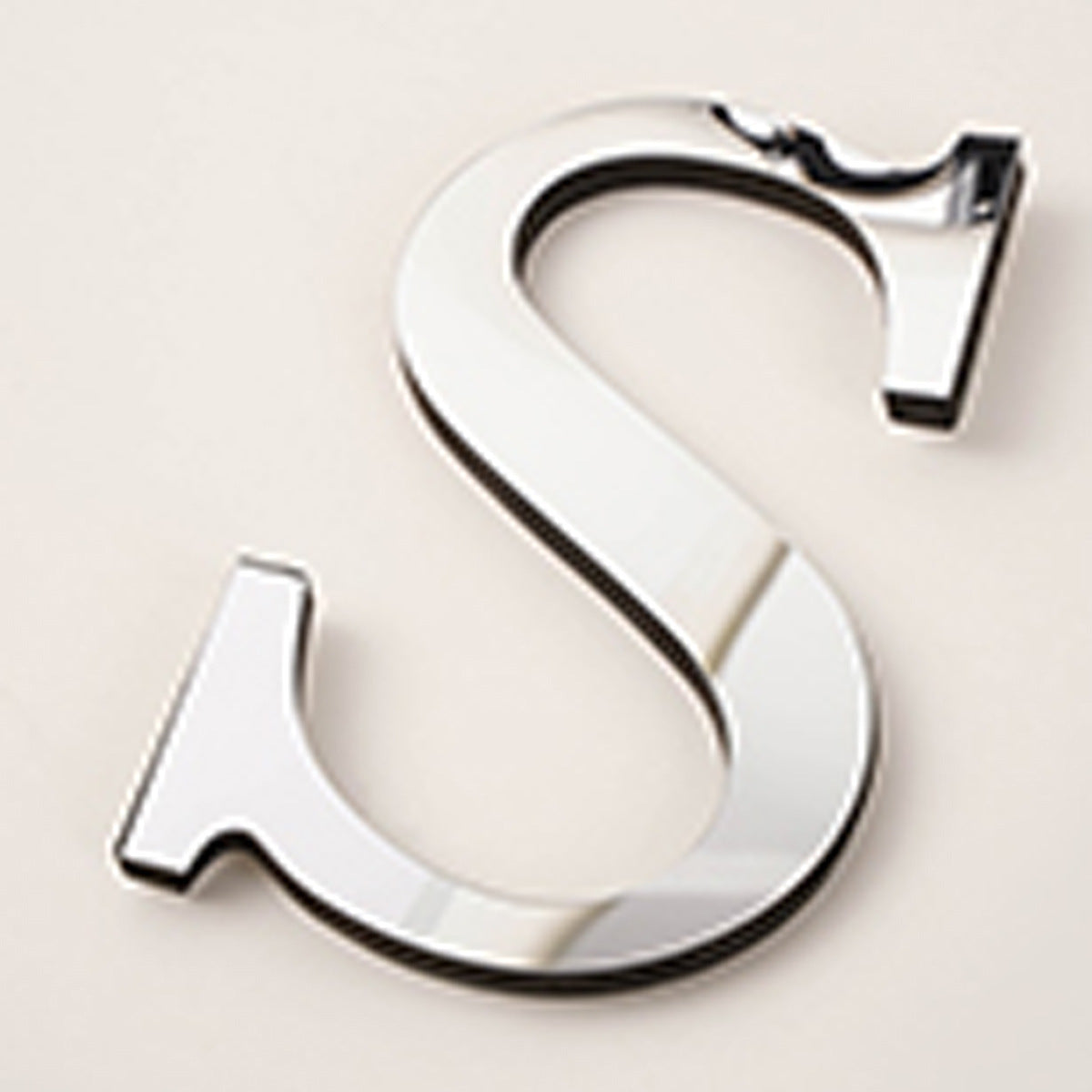 Acrylic Mirror Letter EVA English Alphabet Decorative Creative Wall Sticker Advertising Letter Home Decoration
