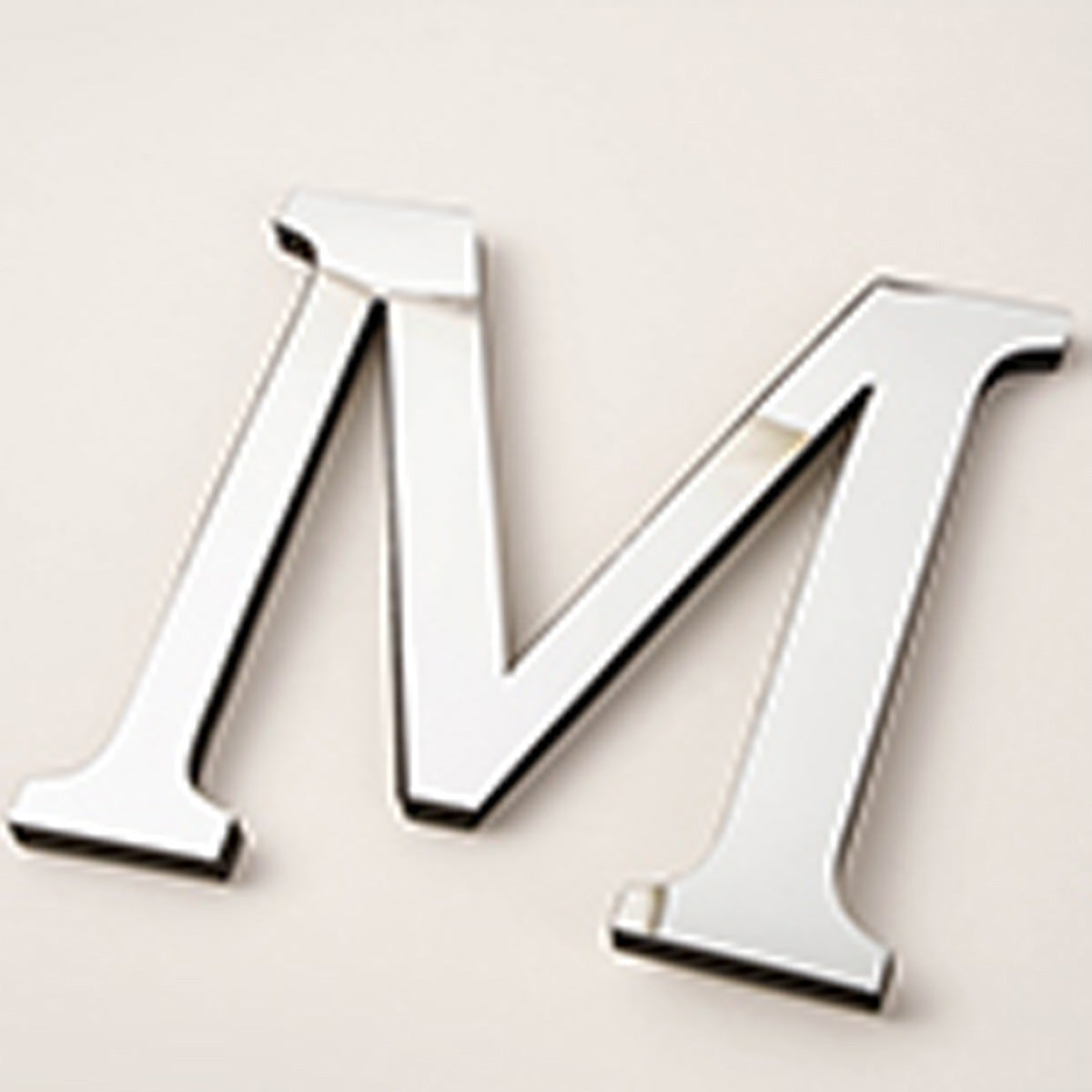 Acrylic Mirror Letter EVA English Alphabet Decorative Creative Wall Sticker Advertising Letter Home Decoration