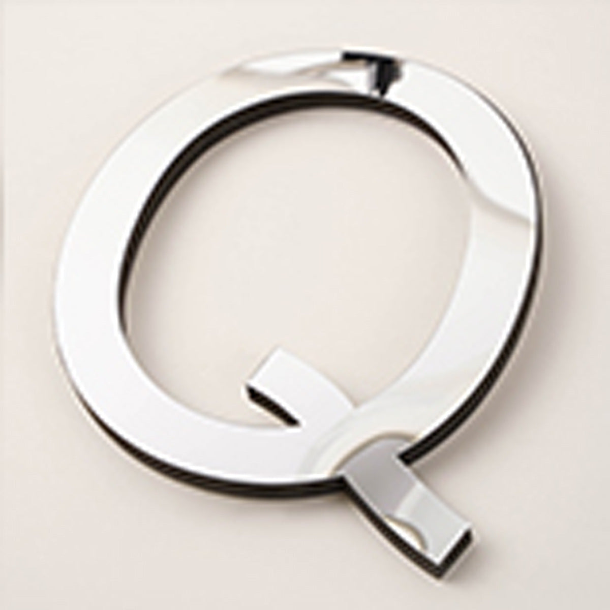 Acrylic Mirror Letter EVA English Alphabet Decorative Creative Wall Sticker Advertising Letter Home Decoration