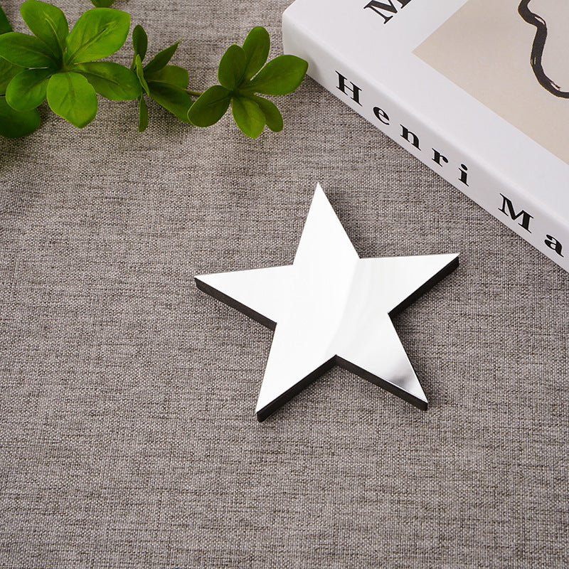 Acrylic Mirror Letter EVA English Alphabet Decorative Creative Wall Sticker Advertising Letter Home Decoration