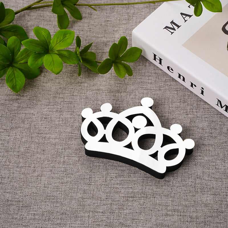 Acrylic Mirror Letter EVA English Alphabet Decorative Creative Wall Sticker Advertising Letter Home Decoration