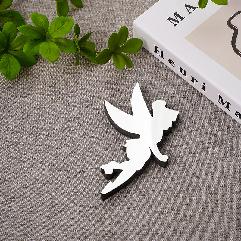 Acrylic Mirror Letter EVA English Alphabet Decorative Creative Wall Sticker Advertising Letter Home Decoration